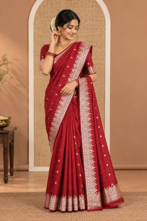 Red buttas kathan