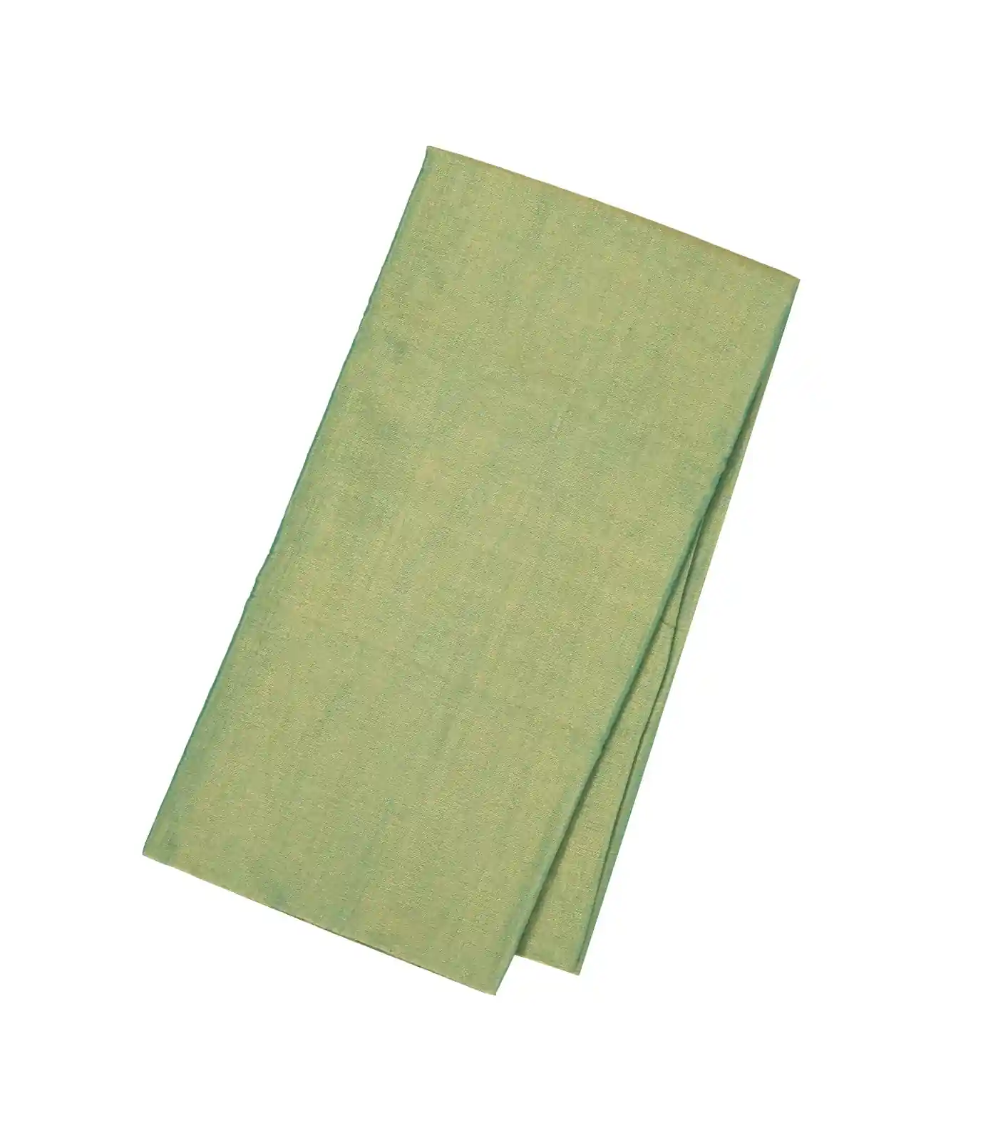 Green Handloom Plain Chanderi
