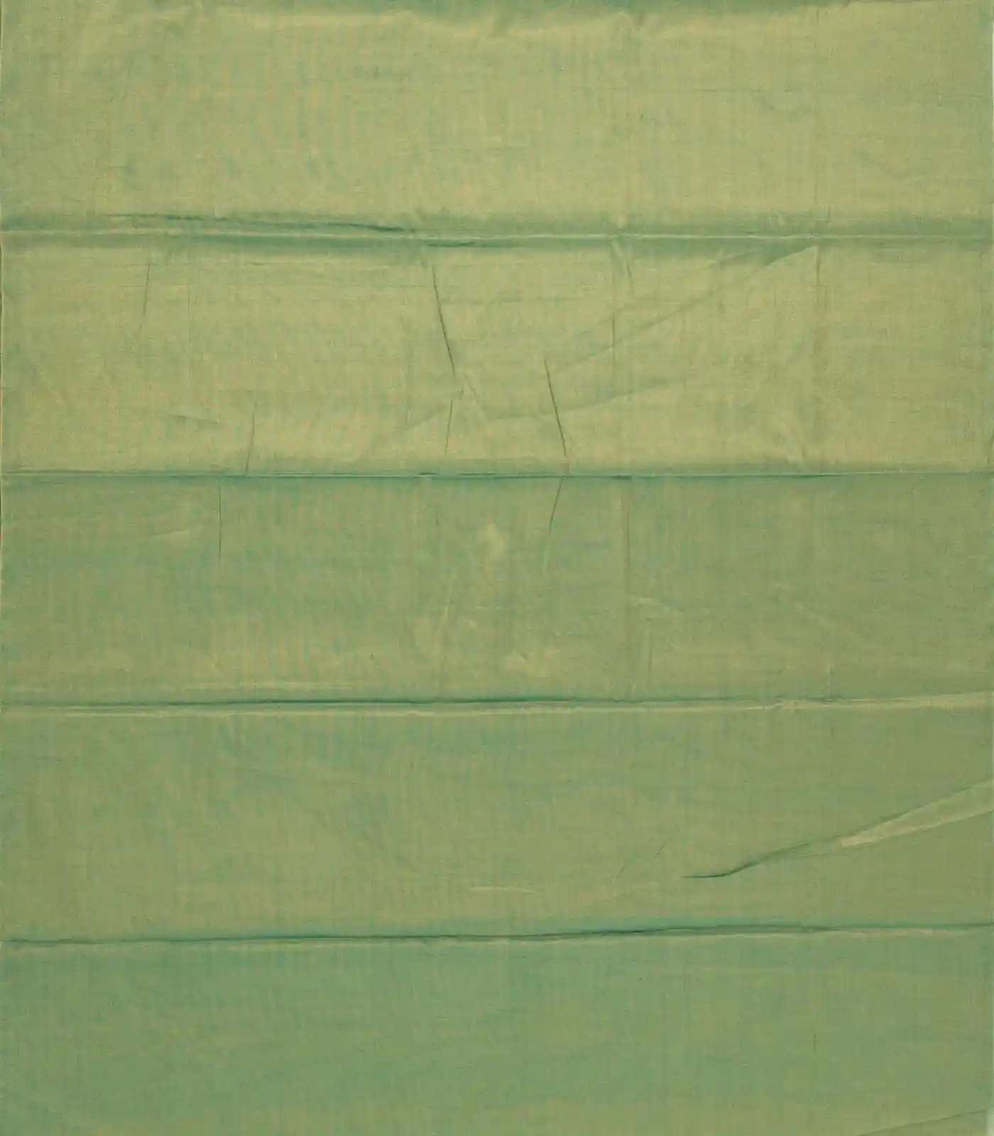 Green Handloom Plain Chanderi - Image 2