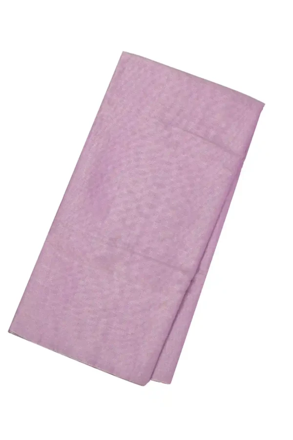 Lavender Handloom Plain Chanderi