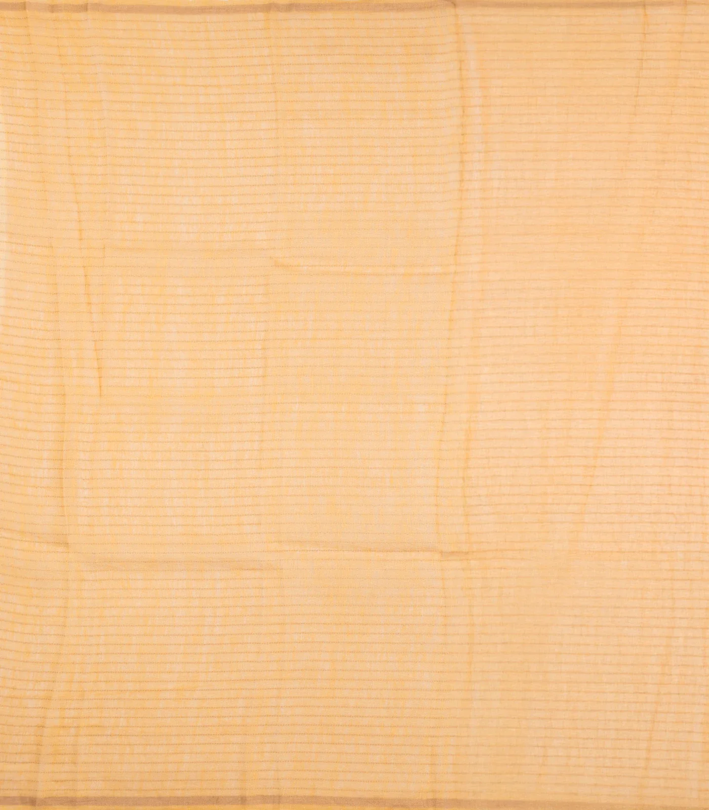 Peach Woven Linen Saree - Image 2