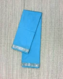Sky Blue Semi Katan Saree